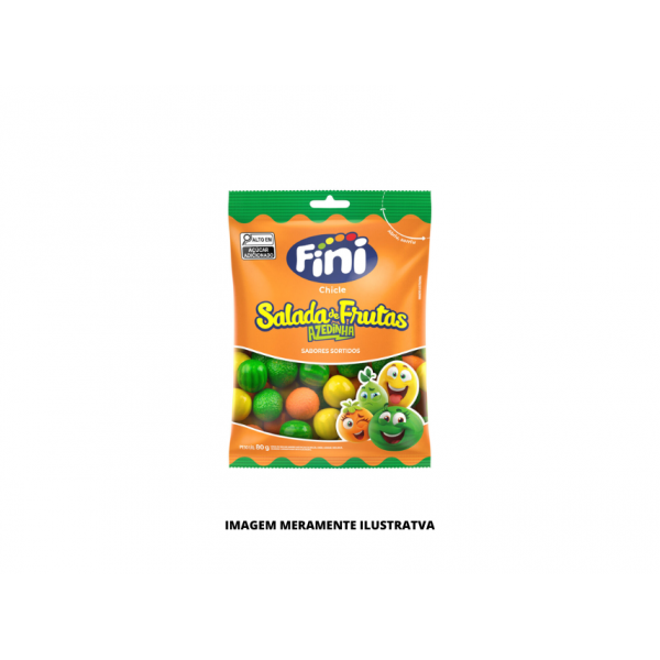 CHICLETE - FINI - 80g SALADA FRUTAS